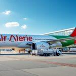 air algérie agrandit sa flotte avec l'arrivée d'un nouvel avion, renforçant ainsi ses capacités et son offre de services pour un confort et une sécurité accrus.