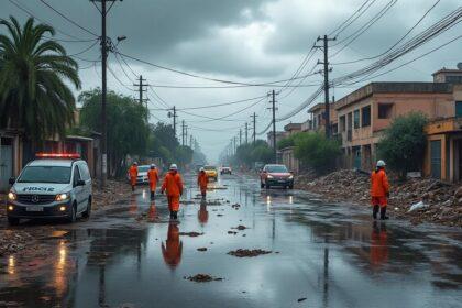 intempéries : de nombreux dégâts matériels observés dans plusieurs wilayas, impactant les infrastructures et les habitations locales.