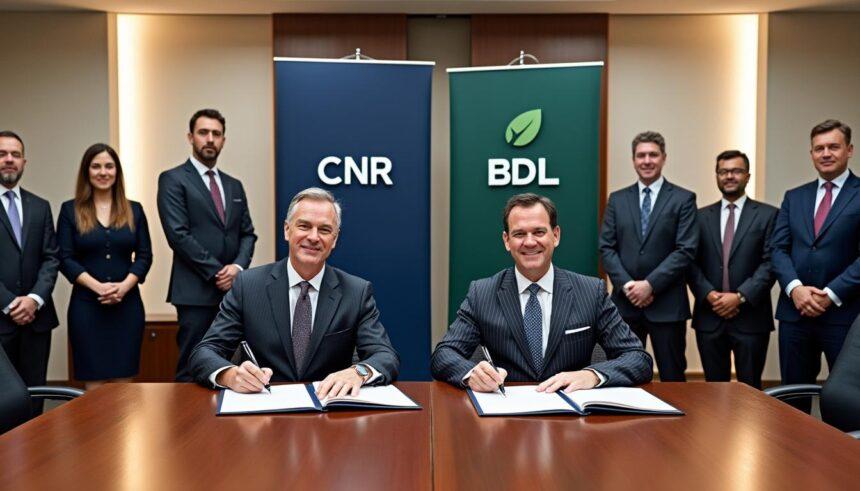 découvrez le partenariat stratégique entre la cnr et la bdl, officialisé par une convention qui renforce leur collaboration pour un développement durable et innovant.