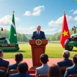 le premier ministre inaugure le conseil national de la mécanisation agricole, conformément aux directives présidentielles, pour promouvoir l'innovation et améliorer la productivité agricole.