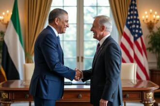 le président de la république reçoit le conseiller principal américain pour l’afrique, les affaires arabes et le moyen-orient afin de renforcer la coopération et discuter des enjeux régionaux.