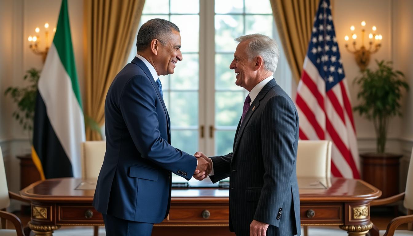 le président de la république reçoit le conseiller principal américain pour l’afrique, les affaires arabes et le moyen-orient afin de renforcer la coopération et discuter des enjeux régionaux.