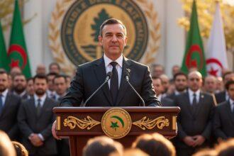 le président de la république adresse ses chaleureuses félicitations au peuple algérien à l'occasion du nouvel an 2026, célébrant l'amitié et la coopération entre les deux nations.