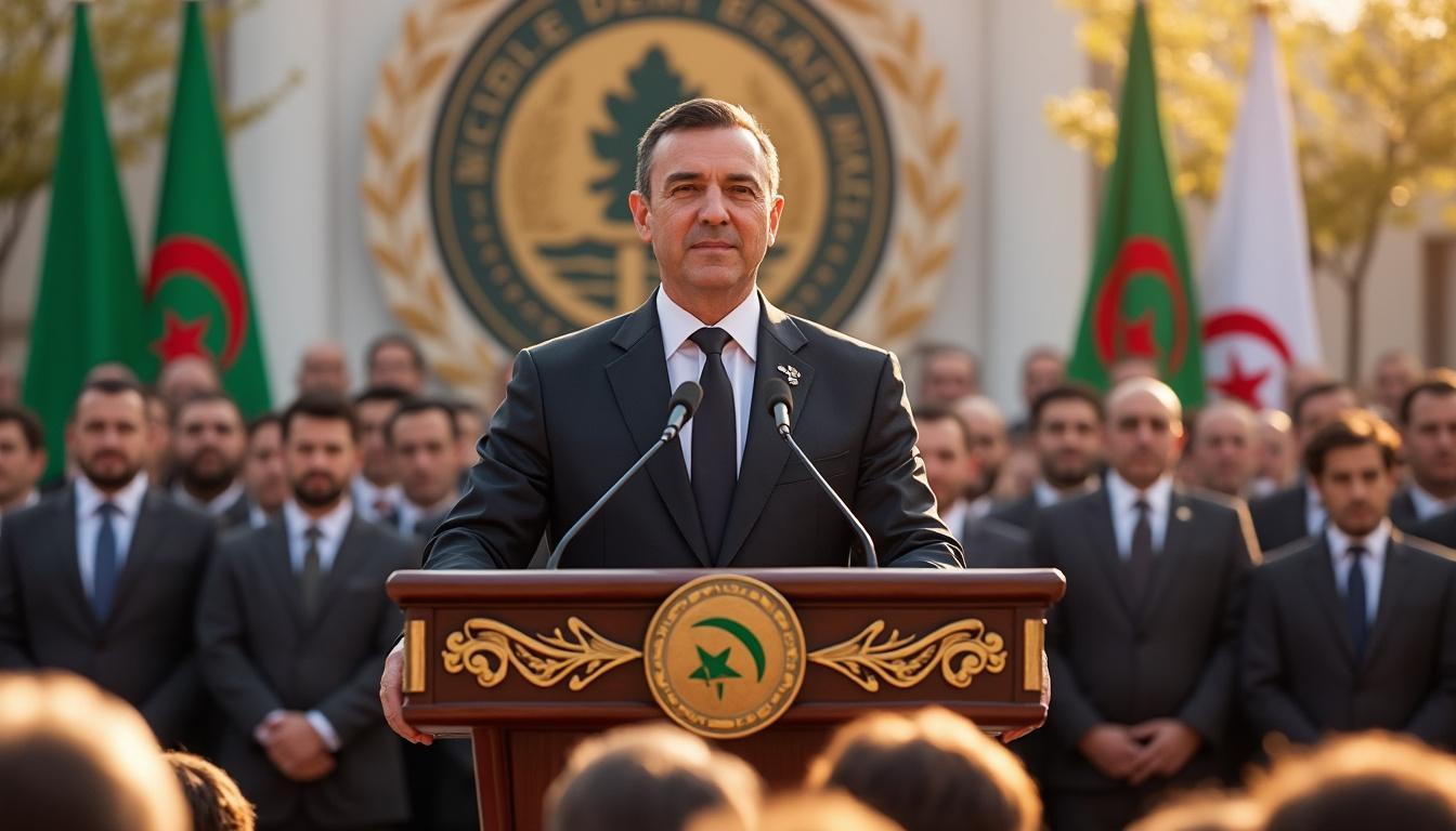 le président de la république adresse ses chaleureuses félicitations au peuple algérien à l'occasion du nouvel an 2026, célébrant l'amitié et la coopération entre les deux nations.