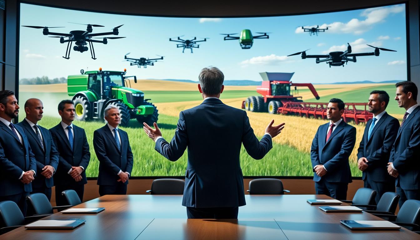 le président de la république conduit une séance stratégique axée sur le développement et l'essor de la mécanisation agricole pour moderniser le secteur et améliorer la productivité.