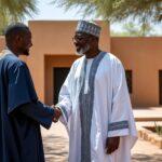 le président du niger reçoit avec chaleur le ministre des hydrocarbures à niamey, soulignant l'importance des échanges pour le développement énergétique du pays.