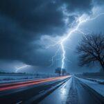 les bms annoncent des orages violents avec de fortes pluies ainsi que des chutes de neige imminentes, préparez-vous aux conditions météorologiques sévères.