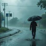 météo : des pluies abondantes et des rafales de vent affectent plusieurs wilayas, provoquant des conditions météorologiques difficiles.