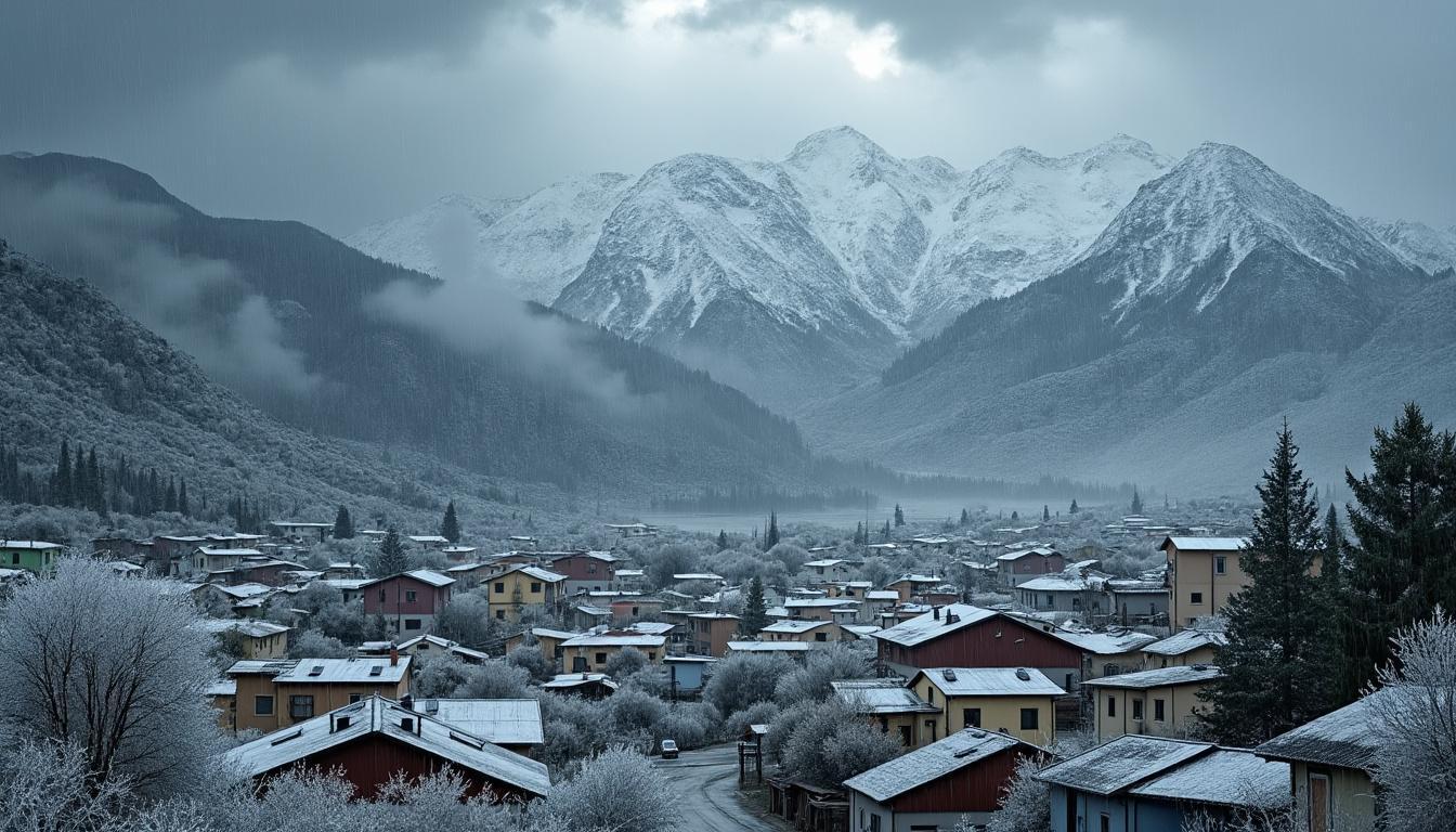 prévisions météo : des pluies et des chutes de neige sont attendues dans plusieurs wilayas, préparez-vous aux conditions climatiques hivernales.
