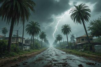 météo : des rafales de vent puissantes impactent plusieurs wilayas, provoquant des conditions météorologiques instables et des perturbations locales.