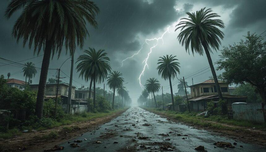 météo : des rafales de vent puissantes impactent plusieurs wilayas, provoquant des conditions météorologiques instables et des perturbations locales.