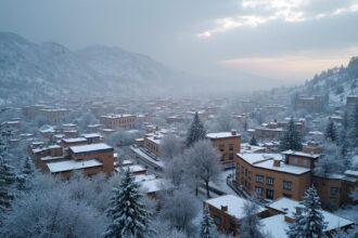 prévisions météo : des chutes de neige annoncées dans plusieurs wilayas à partir de demain samedi, préparez-vous aux conditions hivernales.