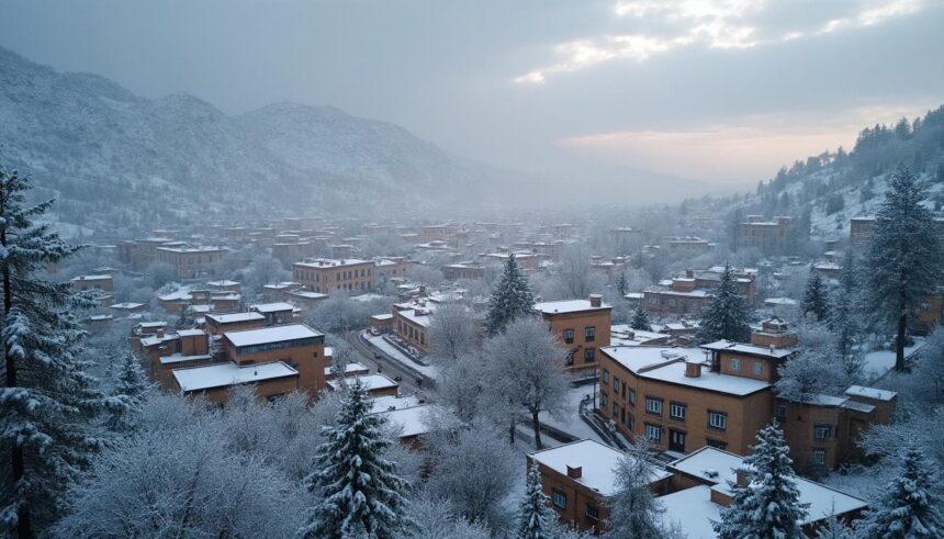 prévisions météo : des chutes de neige annoncées dans plusieurs wilayas à partir de demain samedi, préparez-vous aux conditions hivernales.