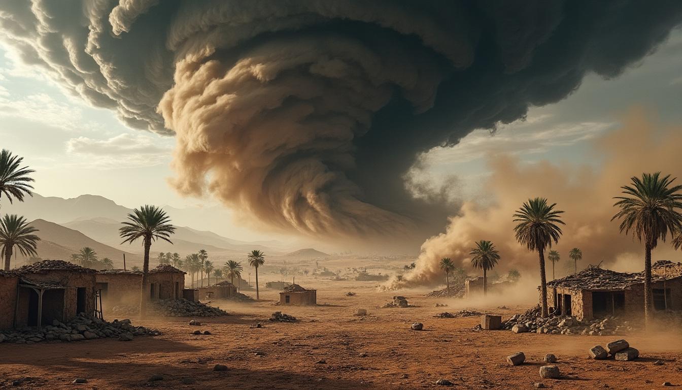 prévisions météo : des rafales de vent puissantes attendues dans plusieurs wilayas, préparez-vous aux conditions venteuses à venir.