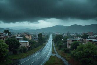 prévisions météo pour vendredi : pluies prévues sur plusieurs wilayas, préparez-vous à un temps humide et variable.