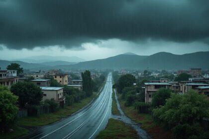 prévisions météo pour vendredi : pluies prévues sur plusieurs wilayas, préparez-vous à un temps humide et variable.