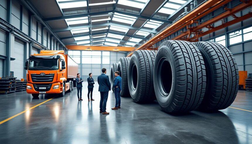 naftal annonce le lancement de la commercialisation de pneus spécialement conçus pour véhicules poids lourds, offrant qualité et performance pour les professionnels du transport.