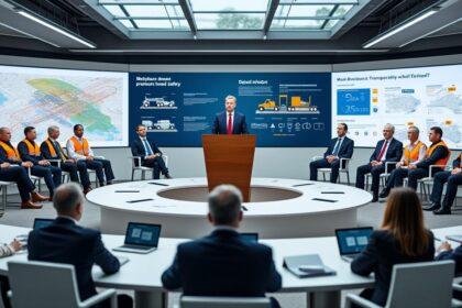 le premier ministre lance des ateliers consacrés aux enjeux socioprofessionnels dans le secteur des transports pour favoriser la transition et l'adaptation des professionnels.