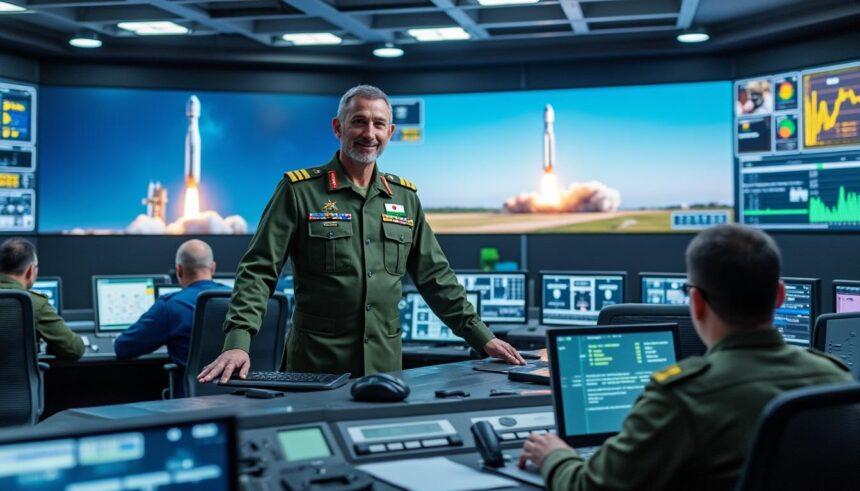 découvrez comment le chef d’état-major de l’anp a supervisé avec succès le lancement du satellite alsat-3b, renforçant ainsi la capacité spatiale nationale.