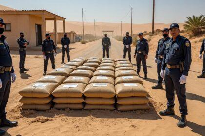 mdn annonce la saisie spectaculaire de plus de 440 kg de kif traité lors d'une opération à béchar, renforçant la lutte contre le trafic de drogues dans la région.