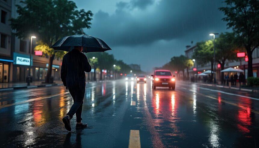 prévisions météo : fortes précipitations attendues dans plusieurs wilayas à partir de jeudi soir. préparez-vous aux conditions pluvieuses importantes.