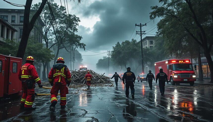 découvrez comment une série d'interventions efficaces lors de vents violents a permis d'éviter toute victime, assurant sécurité et réactivité face aux intempéries.