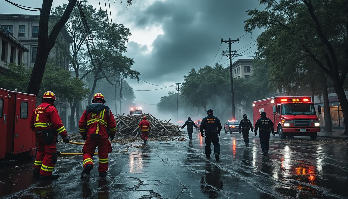 découvrez comment une série d'interventions efficaces lors de vents violents a permis d'éviter toute victime, assurant sécurité et réactivité face aux intempéries.